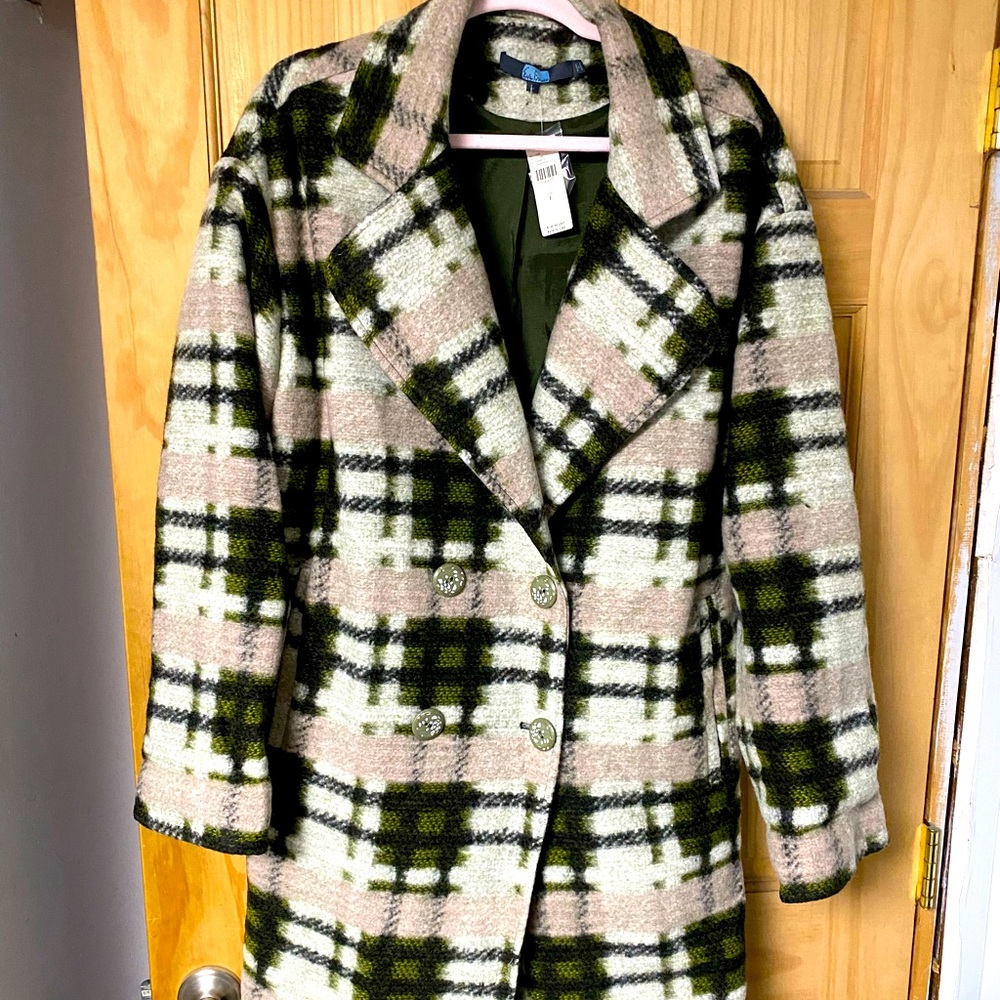 New with tags Anthropologie coat. Size Large. Fits more like XL.